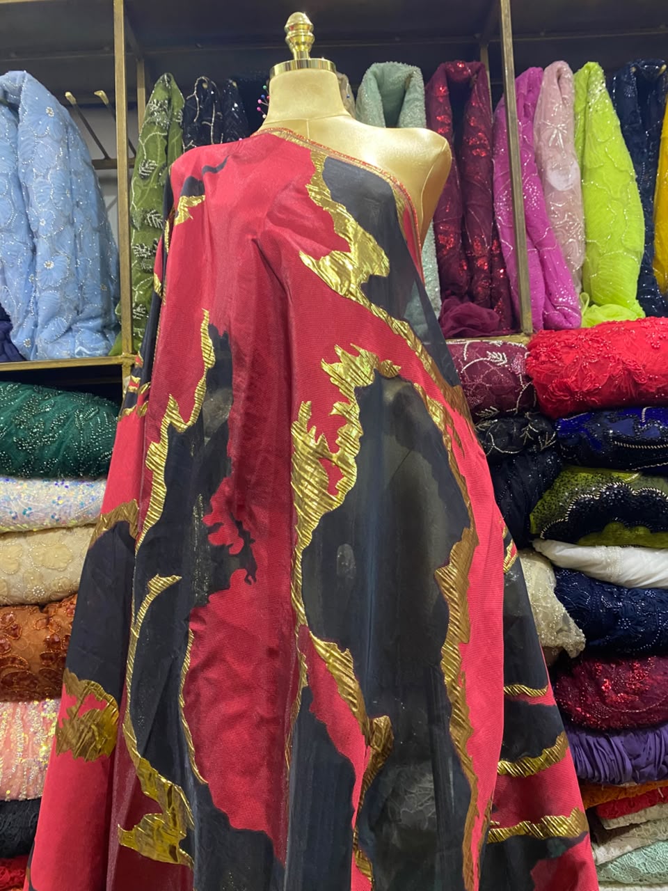 Organza Brocade