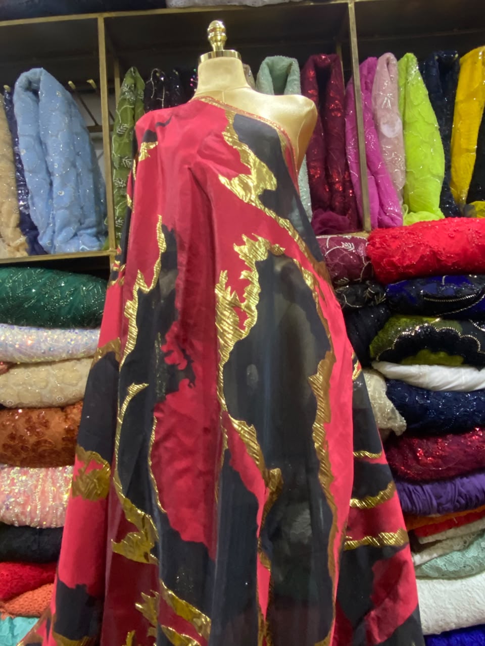 Organza Brocade